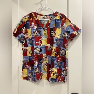 Looney Tunes Scrubs Bugs Bunny Tasmanian Devil Daffy Duck Tweety Bird Cartoon